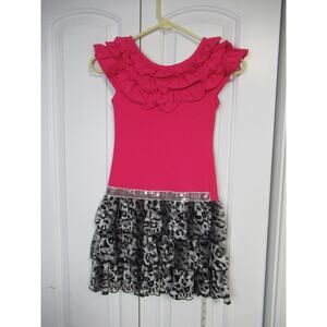 #16 Rare Too Pink Lepoard Dress